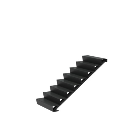 1000x1920x1360 Schody z Aluminium ADAST8.1 (8 Stopni schodów)
