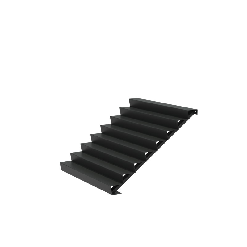 2000x1920x1360 Hliníkové schody ADAST8.4 (8 Schodišťových stupňů)