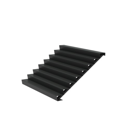 2500x1920x1360 Aluminum Stairs ADAST8.5 (8 Stair steps)