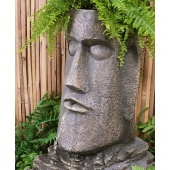 Fontanna grzyb do domu i ogrodu stal nierdzewna,LED H 40 cm 