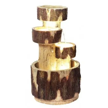 Fontanna,kaskada trójpoziomowa,LED, H 75 cm