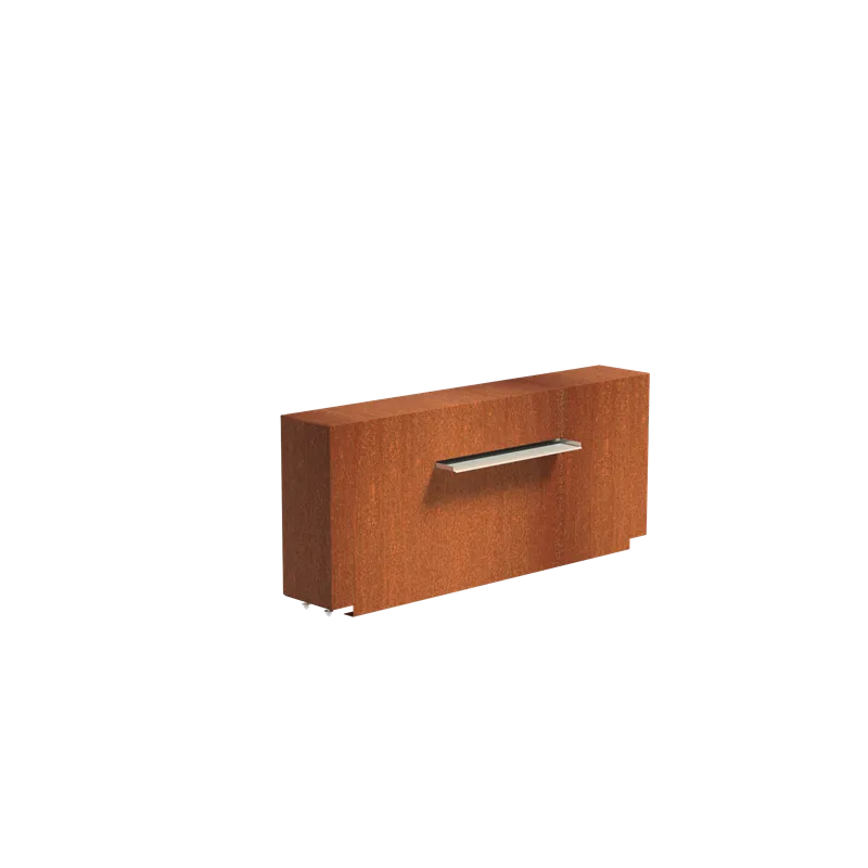 1500x250x600 Corten steel...