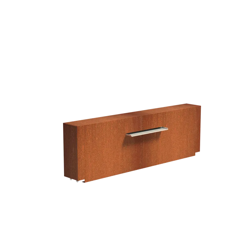 2000x250x600 Corten steel...