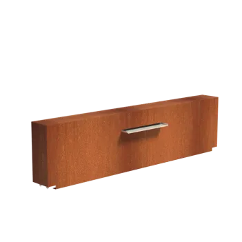 2500x250x600 Corten steel...