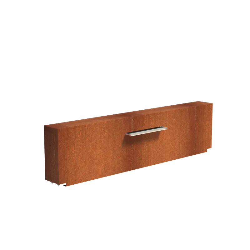 2500x250x600 Corten steel...