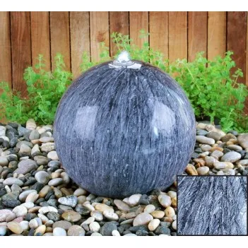 Fontanna,kaskada Marmurowa Kula LED, średn.50 cm