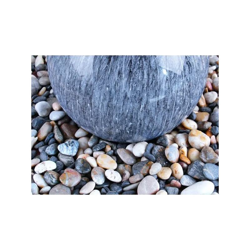 Fontanna,kaskada Marmurowa Kula LED, średn.50 cm