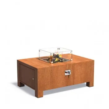 Table chauffante au gaz,...