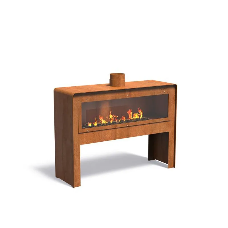 Corten Steel VBC21 heating...