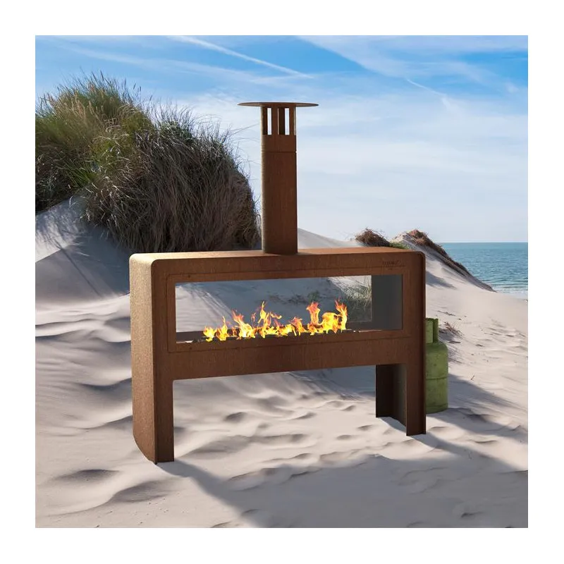 Corten Steel VBC21 heating...