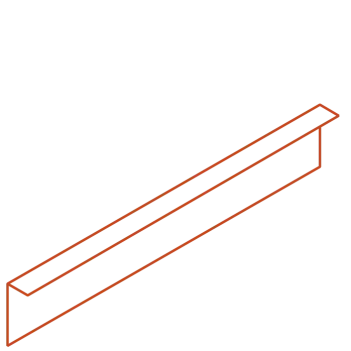 2300x2x150 Lawn edging set...