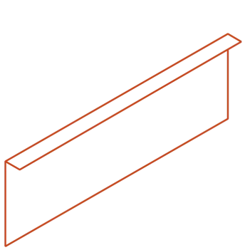 2300x2x290 Lawn edging set...