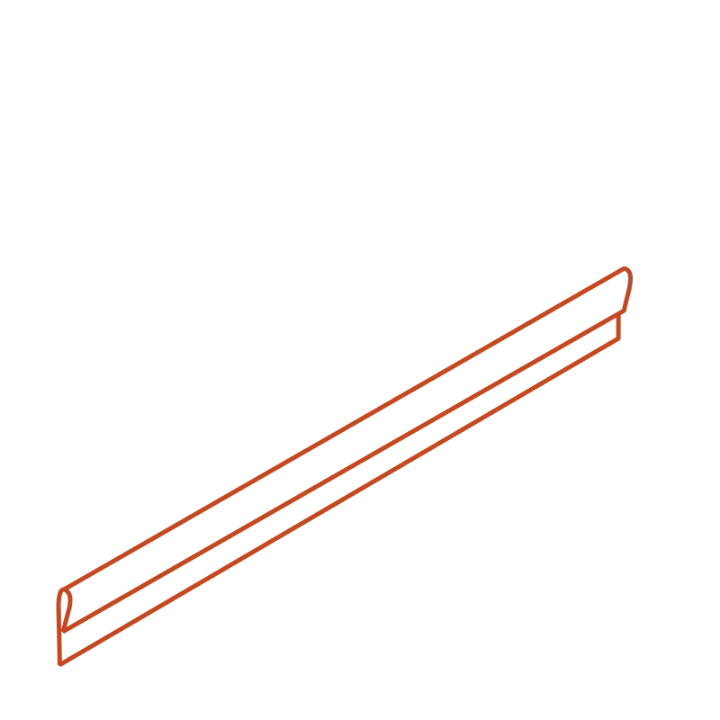 2300x2x100 Края газона...