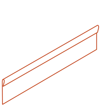 2300x2x200 Spłaszczone...