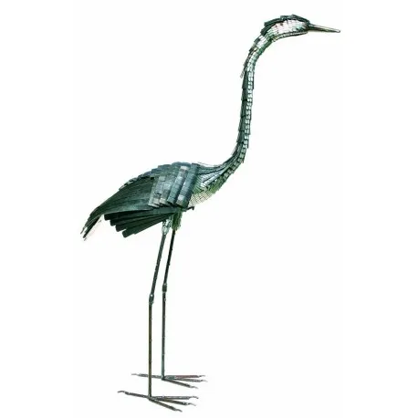 Dekoracja,rzeźba Czapla H 100 cm