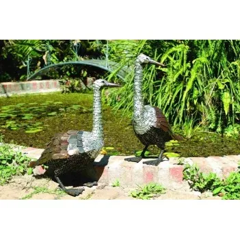 Dekoracja,rzeźba Gęsi H 45 cm