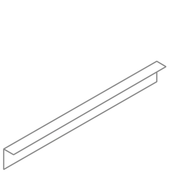 2300x2x100 Bordure de...