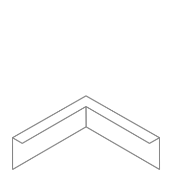 300x300x150 Угол газона...