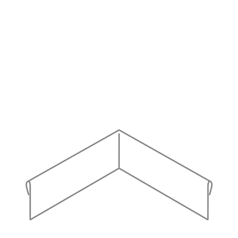 300x300x150 Угол газона,...