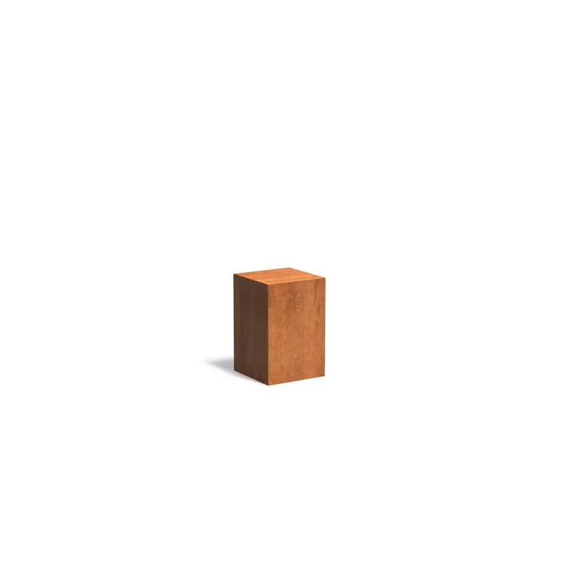 400x400x600mm CK8 corten...