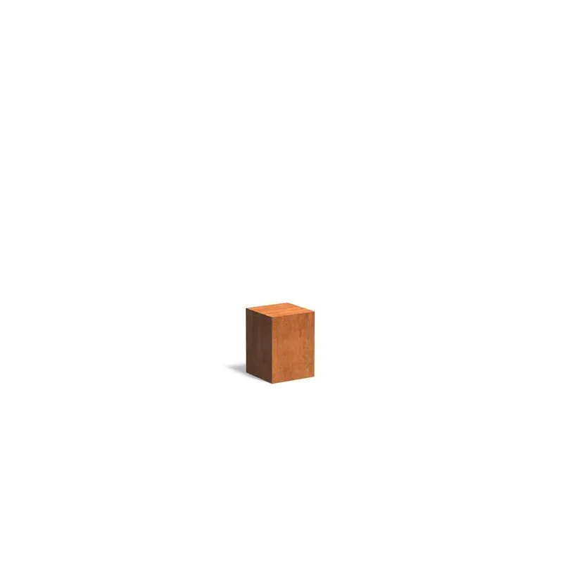 300x300x400mm CK13 corten...
