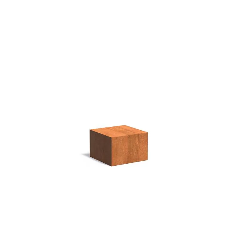 600x600x400mm CK23 corten...