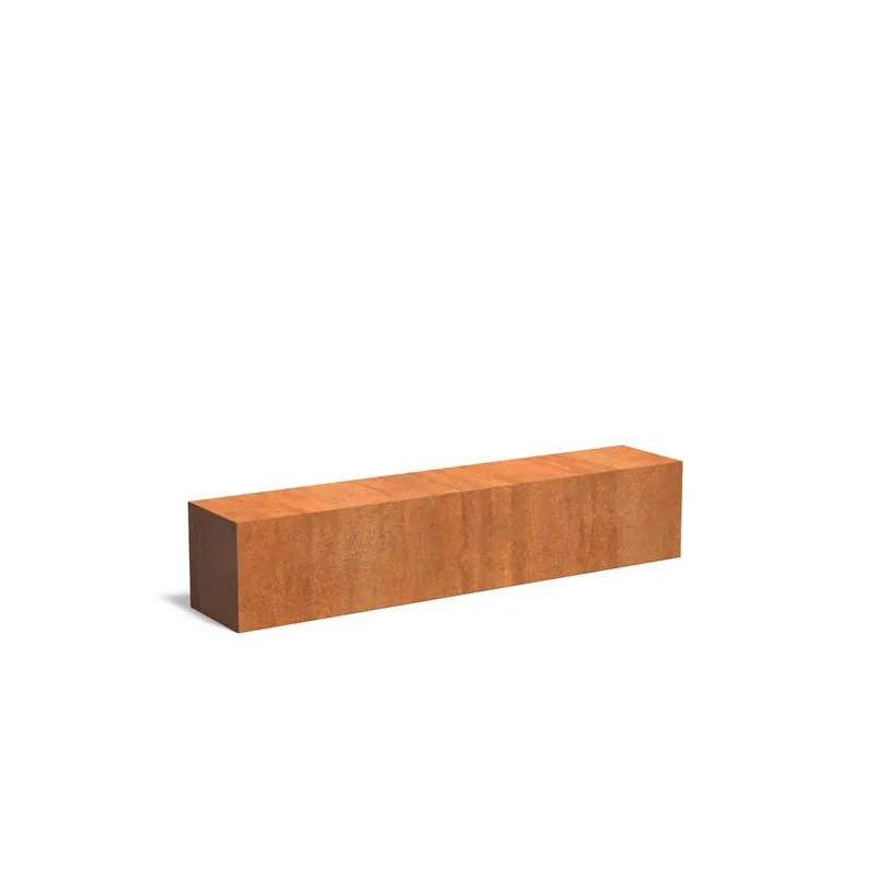 2000x400x400mm CK30 corten...