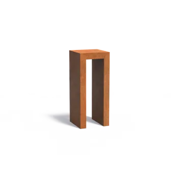 500x500x1200mm Corten steel...