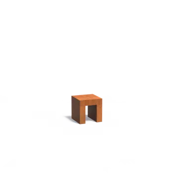 Плинтус из кортеновской...