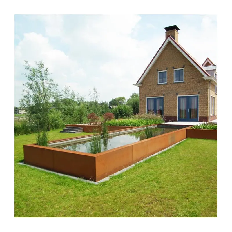 Corten ocel rybník ADVC4.1