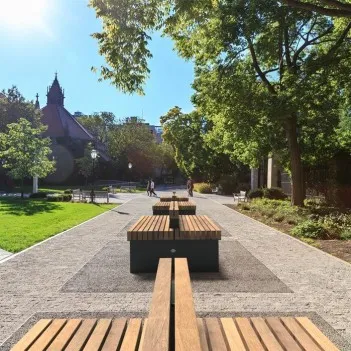 2300x890x800 Sitzbank BORG...