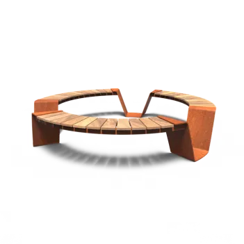 2300x2300x450 Скамейка...