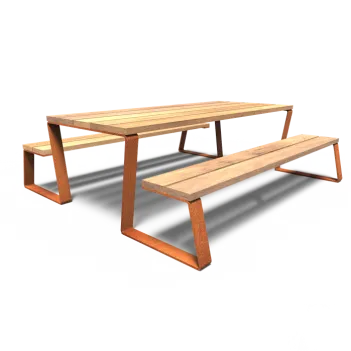 2300x2270x760 Stół, 2 ławki...