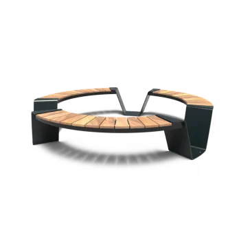 2300x2300x450 Round bench...