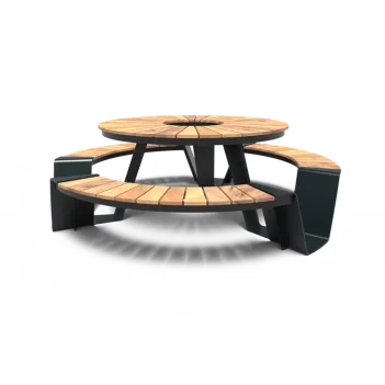 2300x2300x750 Banc rond...