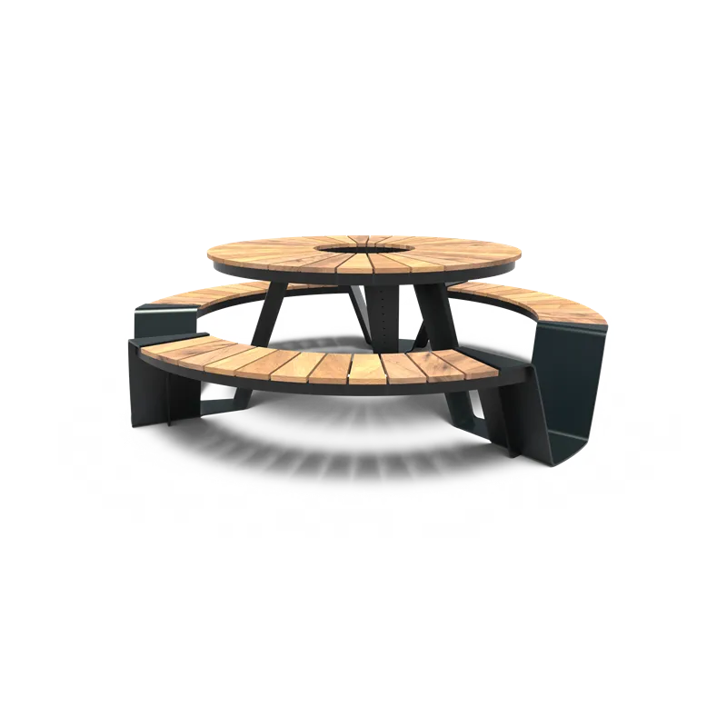 2300x2300x750 Round bench...