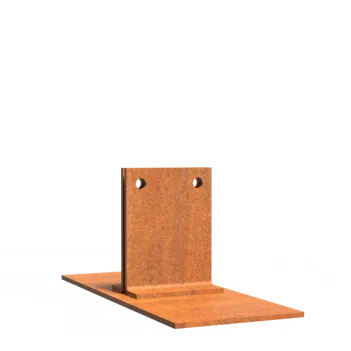 Wspornik z  stali corten...