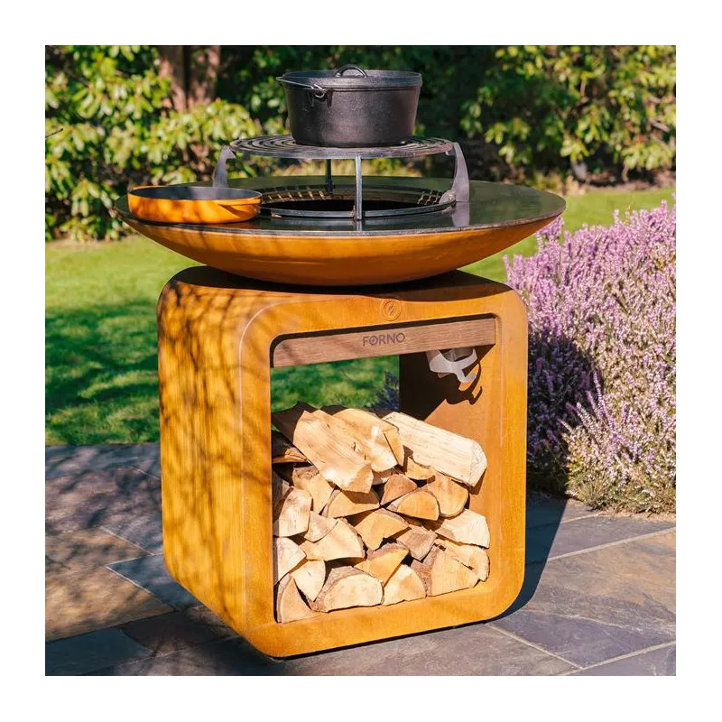 Grill, fireplace made of...