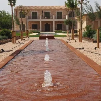Corten Steel Water table - water feature ADCB2