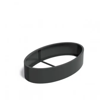 Pot de fleurs en aluminium...