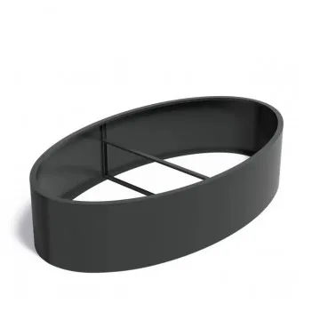 Pot de fleurs en aluminium...