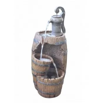 Three Fall Barrel with Pump...