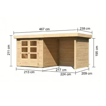 Abri de jardin Askola 2,...