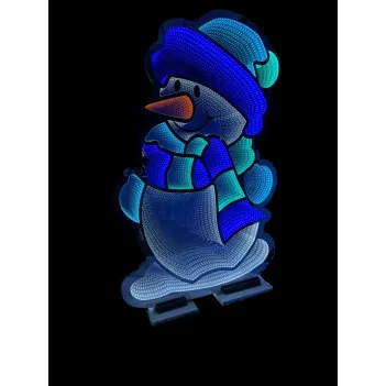 Schneemann 180cm (blau)