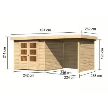 Askola 3.5 garden house,...