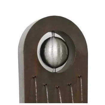 Fountain Modern Sphere, Zinc