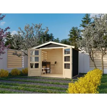 Amberg 3 garden house, gray