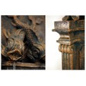  Verdi Wall Fountain in Aged Verdigris H 86 cm