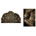  Verdi Wall Fountain in Aged Verdigris H 86 cm