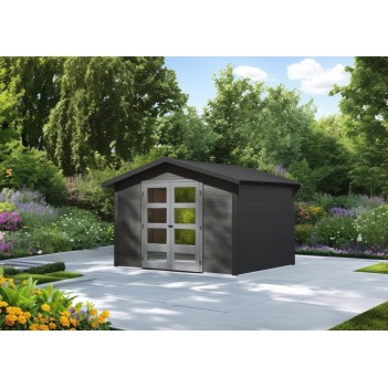 Amberg 5 garden house, gray